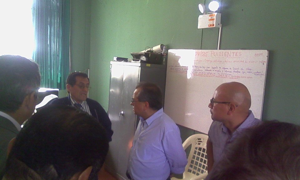 Visita Ministro Jaime Saavedra